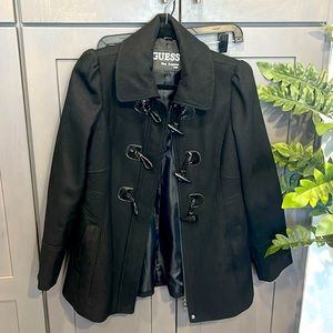 Black dress coat 💕